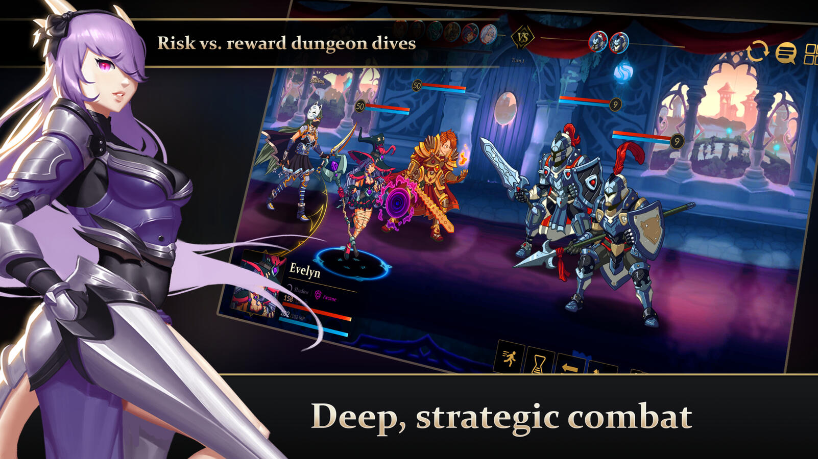 Deep, strategic combat